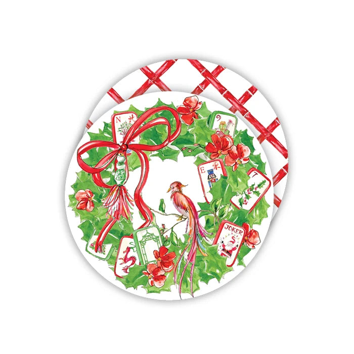 Merry Mahjong Wreath