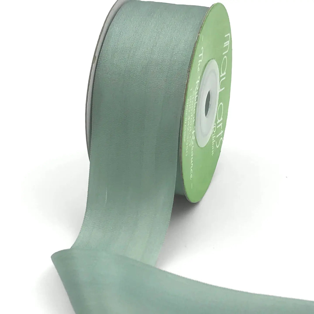 1.25" Hand-Dyed Silk Ribbon