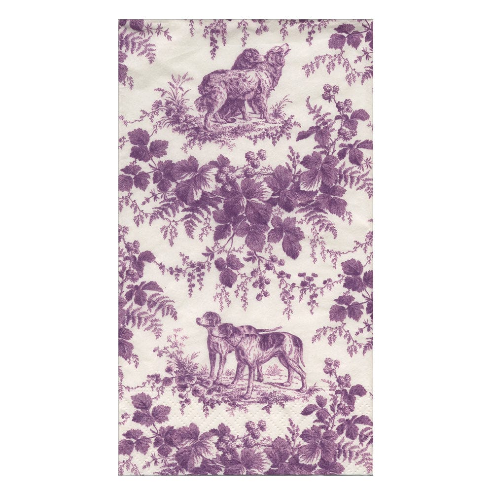 Hunting Toile Guest Aubergine