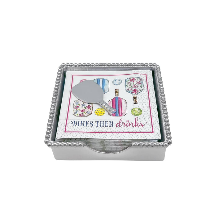 Beaded Napkin Box Set