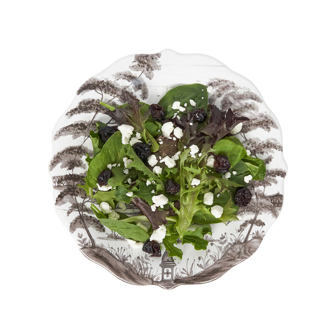 Country Estate Party Plate Assorted Set/4 - Flint Grey, detail view