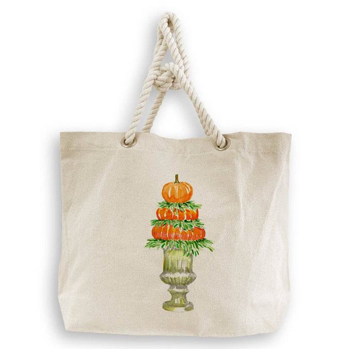 Pumpkin Topiary: Dishtowel