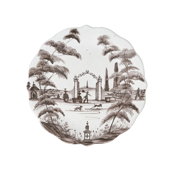 Country Estate Party Plate Assorted Set/4 - Flint Grey, view 9
