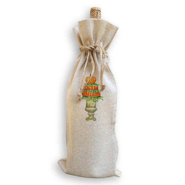 Pumpkin Topiary: Dishtowel