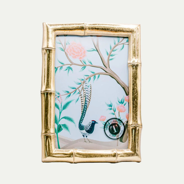 Gold Bamboo Frame