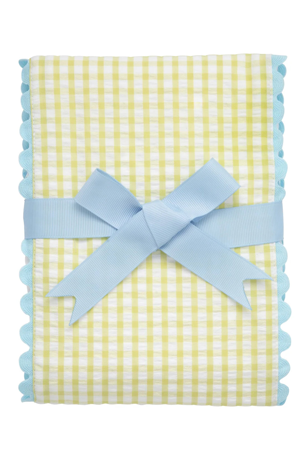 Green with Blue Trim
