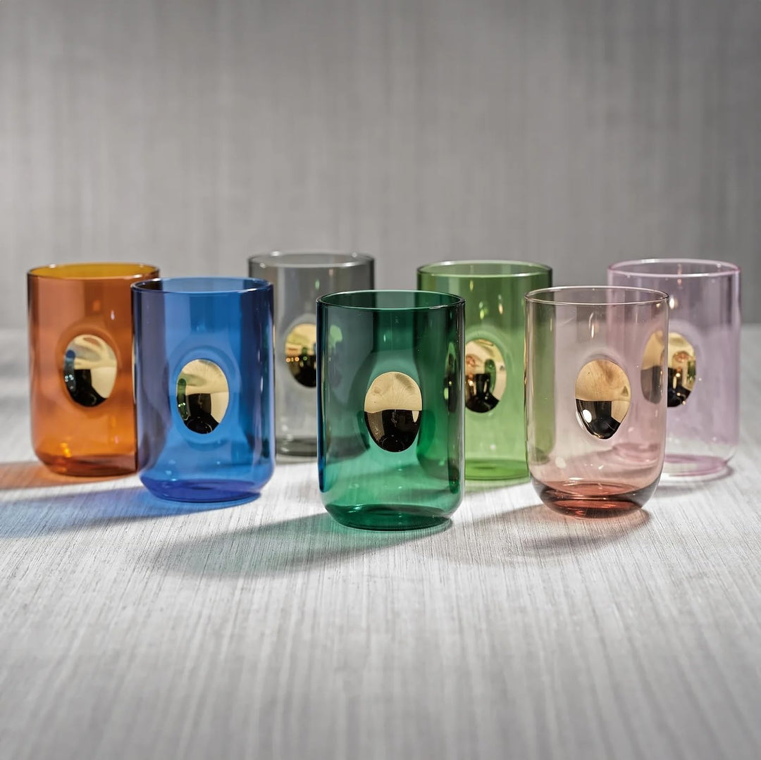 Aperitivo Tumbler w/ Accent S/2