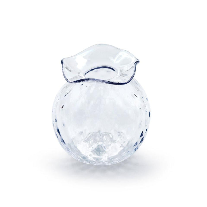 Clear Pineapple Texture Bud Vase