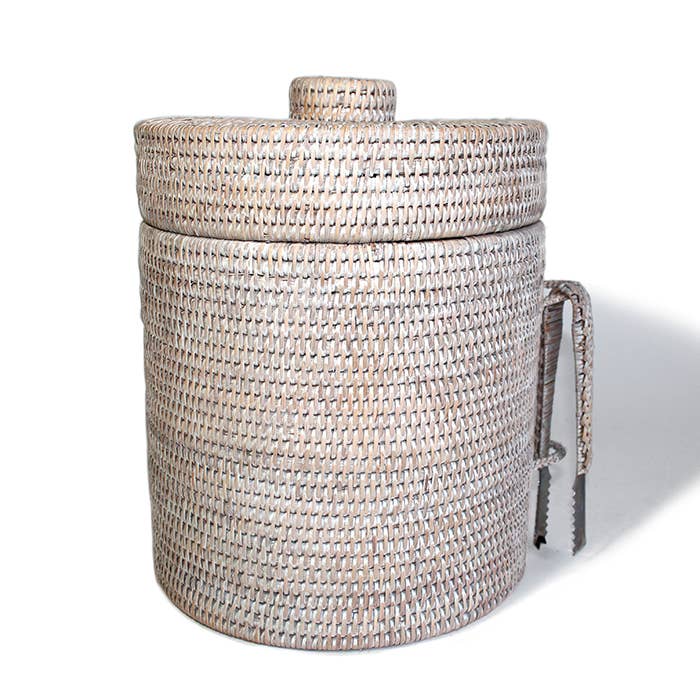 Round Ice Bucket  w/ Thermos Liner (Large) - AB 10.25&