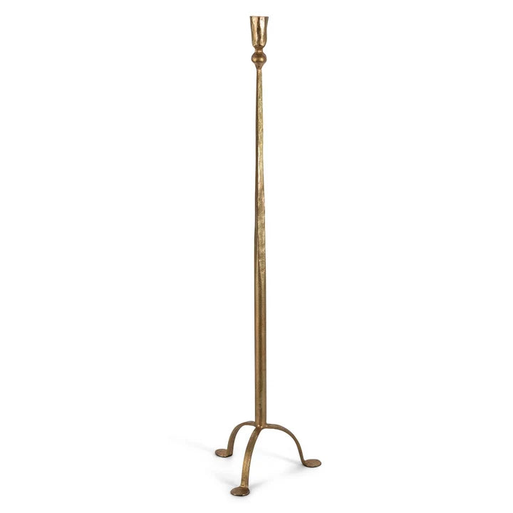 Antique Gold Candlestick 23"