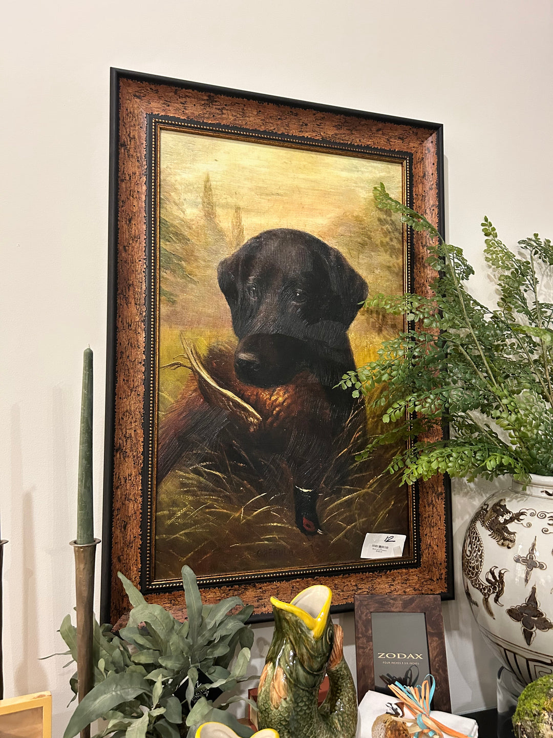 Black Lab w/Pheasant