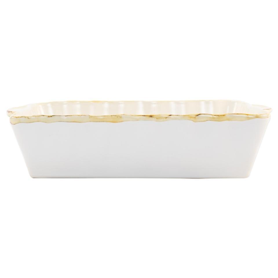 White / Rectangular / Large