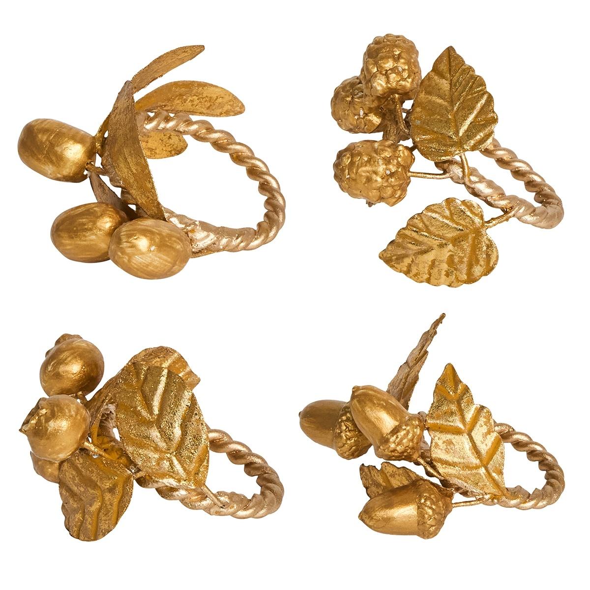 Leaf Napkin Ring S/4