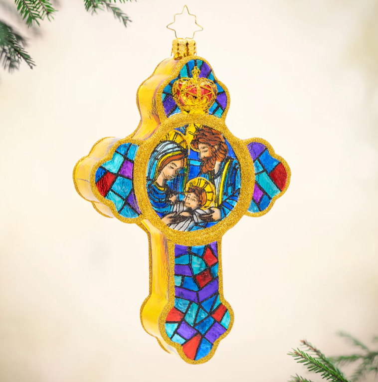 The Radiant Nativity Cross