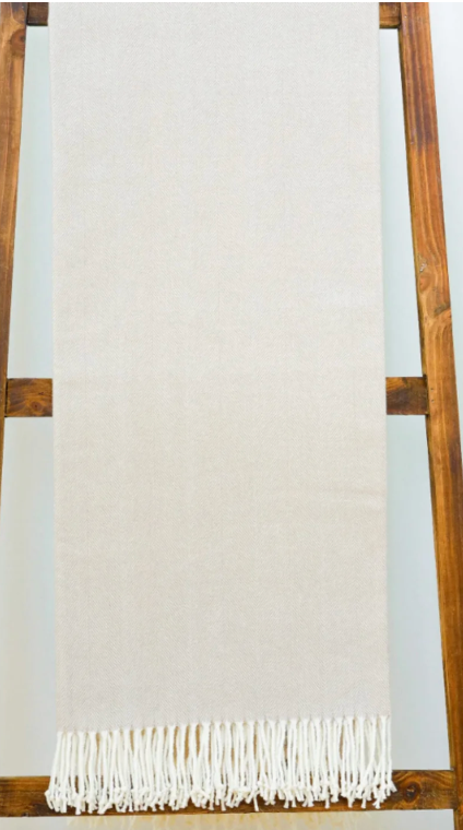 Adirondack Herringbone Woven Throw
