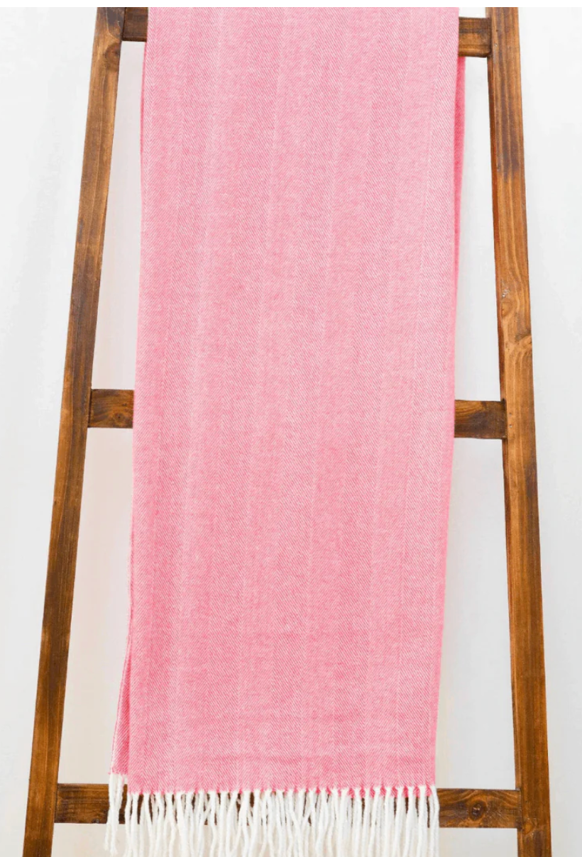 Adirondack Herringbone Woven Throw