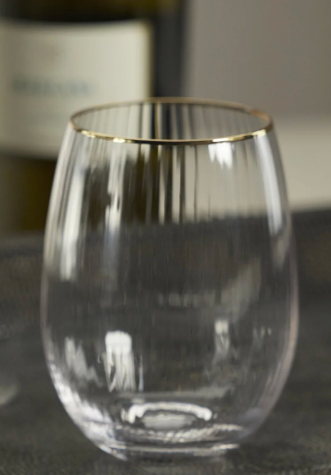 Optic Stemless All Purpose Glass S/2