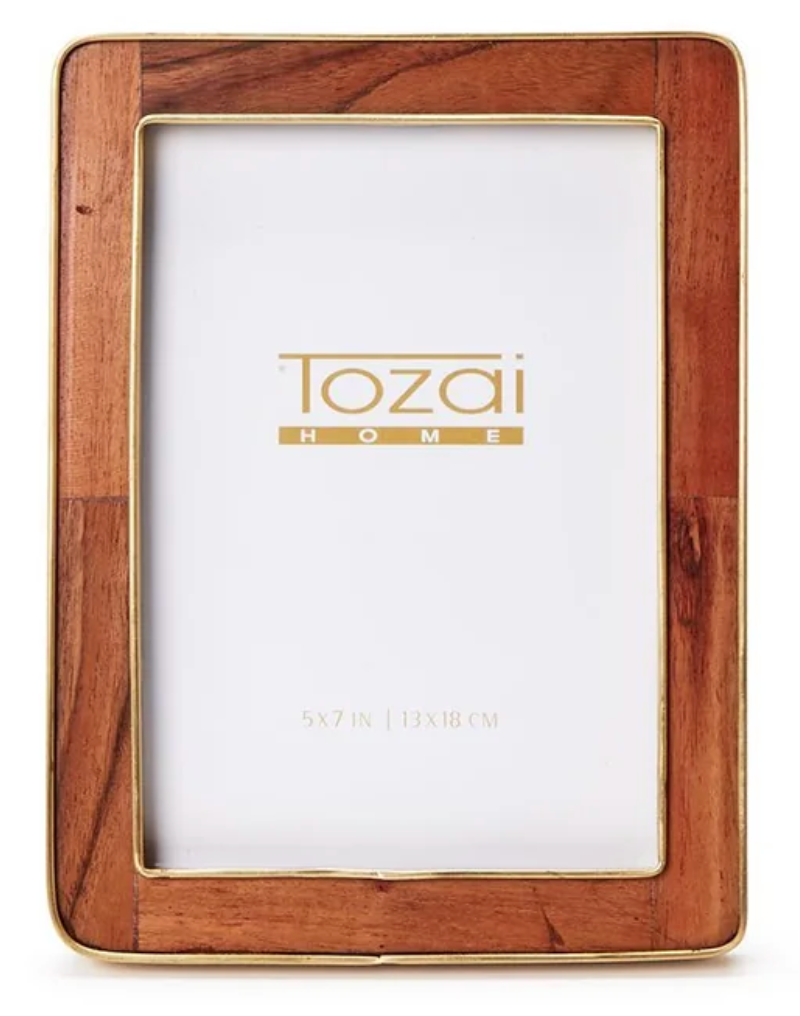 Brass Rounded Edge Frame 5x7