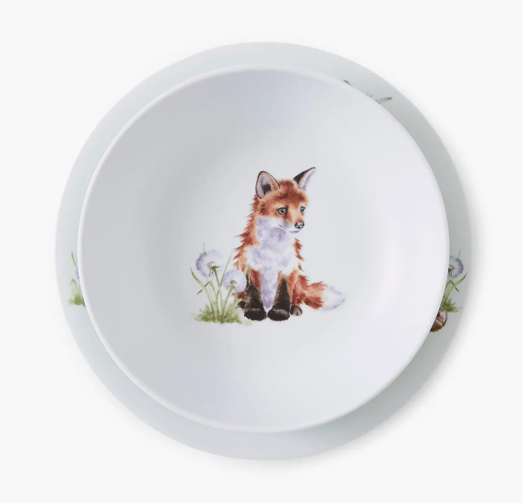 Little Wren Plate &amp; Bowl Set