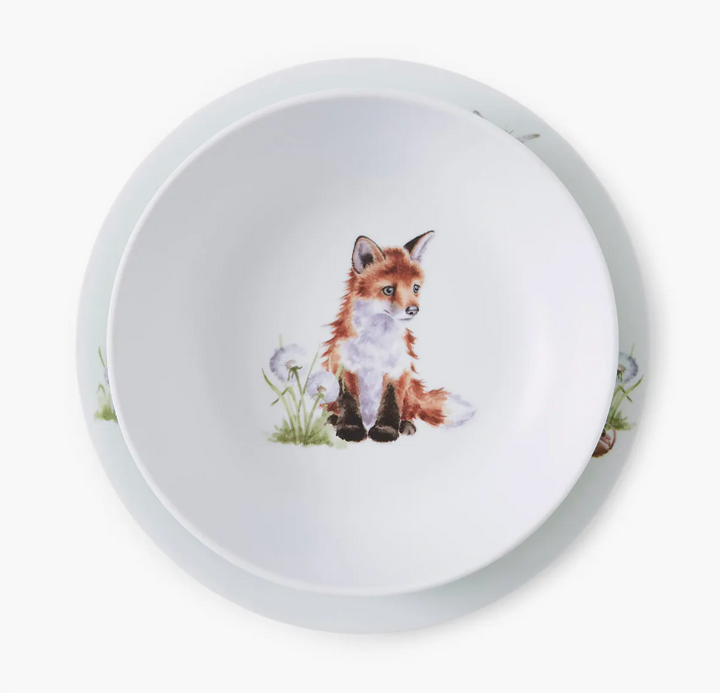 Little Wren Plate &amp; Bowl Set