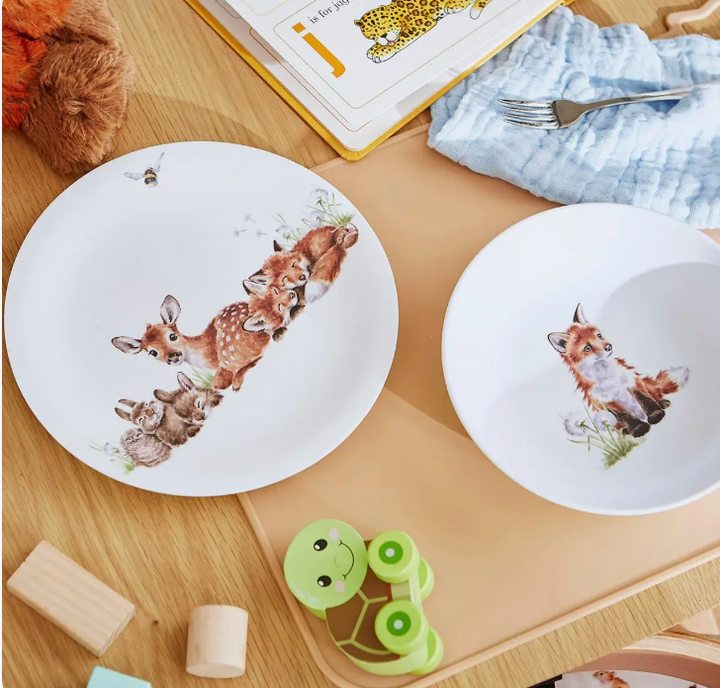 Little Wren Plate &amp; Bowl Set