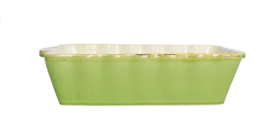 Green / Rectangular / Medium - Italian Baker