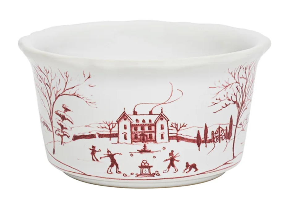 Country Estate Winter Frolic Ramekin