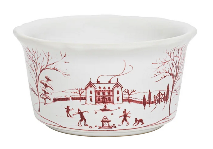 Country Estate Winter Frolic Ramekin