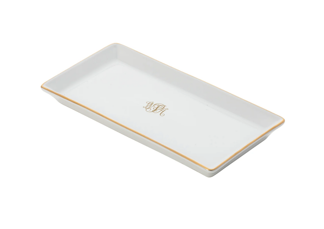 Signature Monogram Gold UW Sushi Tray