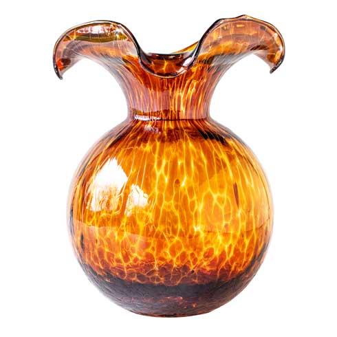 Hibiscus Medium Fluted Vase
