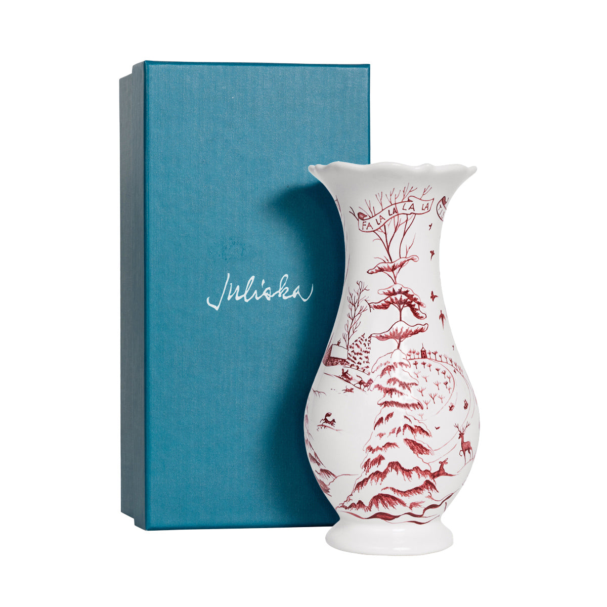 Country Estate vase by Juliska, styled table setting view