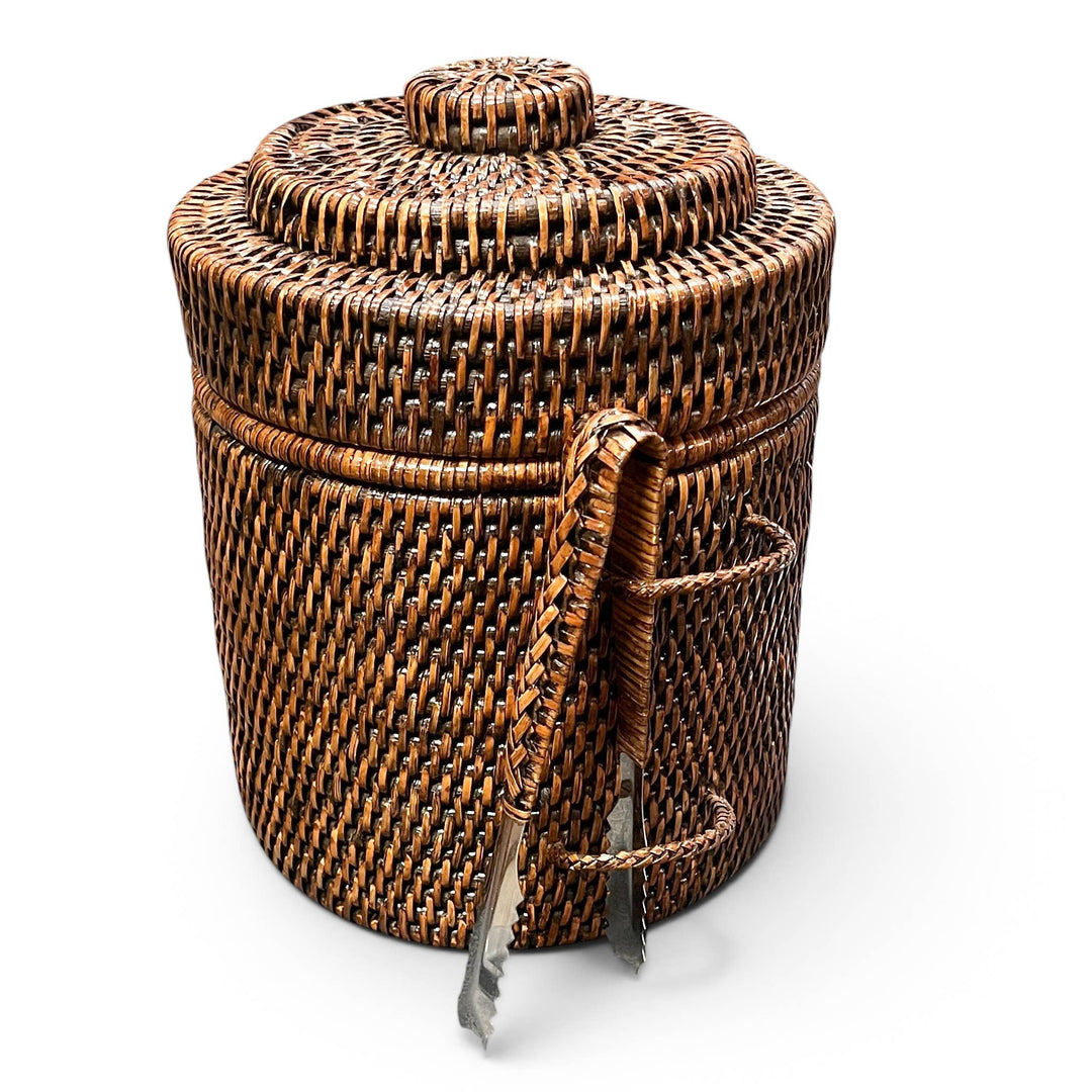 Round Ice Bucket  w/ Thermos Liner - AB 8x8x10&
