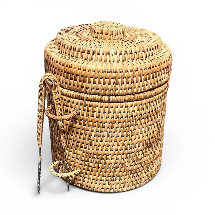 Round Ice Bucket  w/ Thermos Liner - AB 8x8x10&