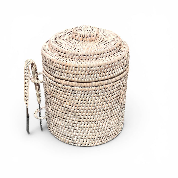 Round Ice Bucket  w/ Thermos Liner - AB 8x8x10&