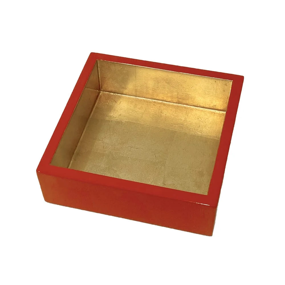 Gold Lacquer Napkin Holder