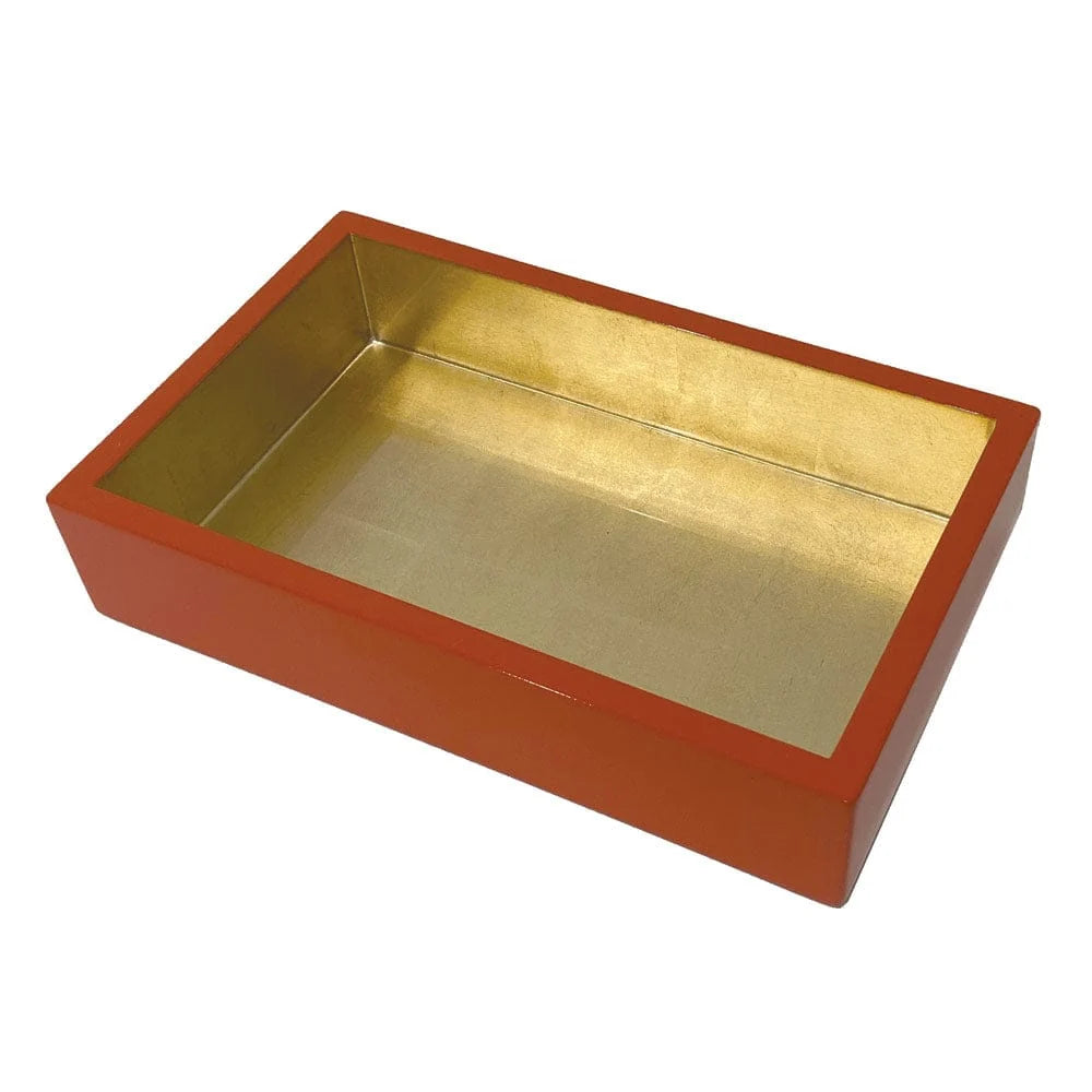 Gold Lacquer Napkin Holder
