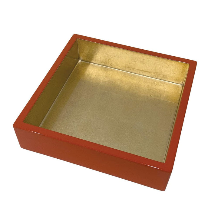 Gold Lacquer Napkin Holder