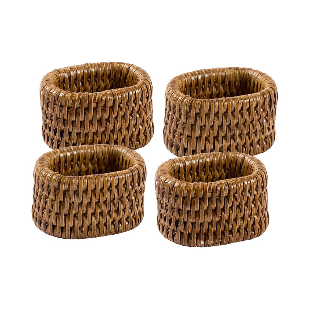 Rattan Napkin Ring S/4