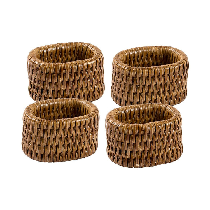 Rattan Napkin Ring S/4