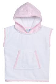 Pink and White Seersucker Cover Up