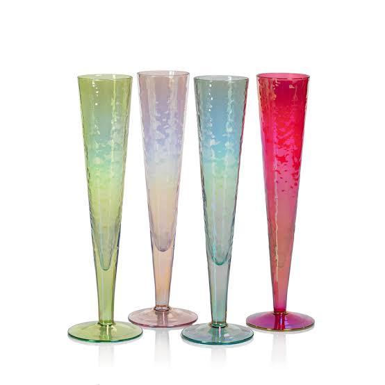 Aperitivo Luster Champagne Flute S/2
