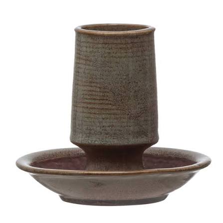 Stoneware Match Striker/Holder
