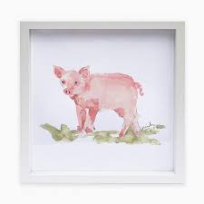 Framed Baby Animal Print