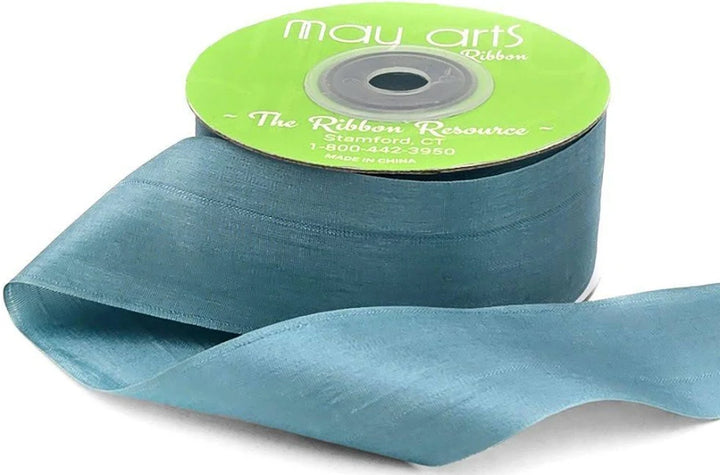 1.25" Hand-Dyed Silk Ribbon