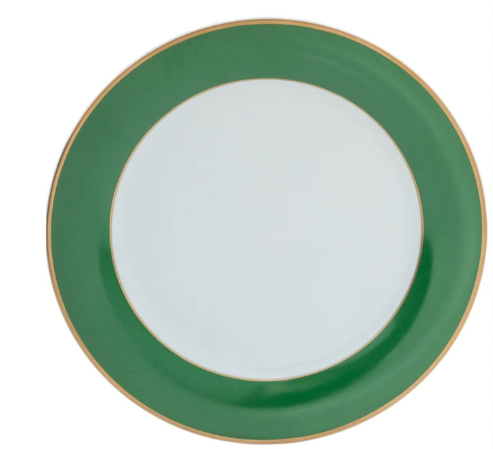 ColorSheen Salad Plate Gold Ultra-White