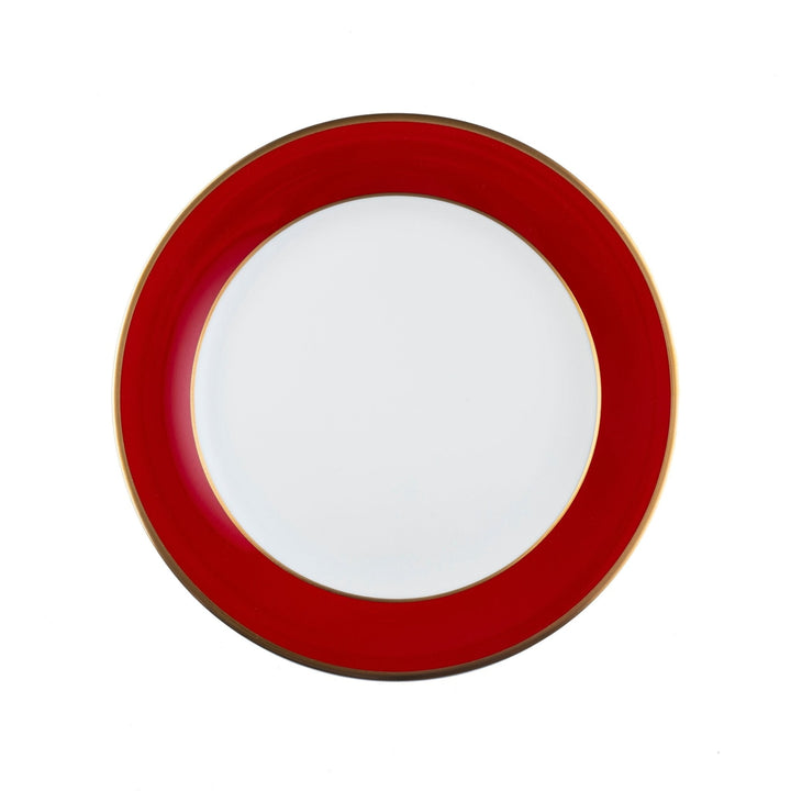 ColorSheen Salad Plate Gold Ultra-White