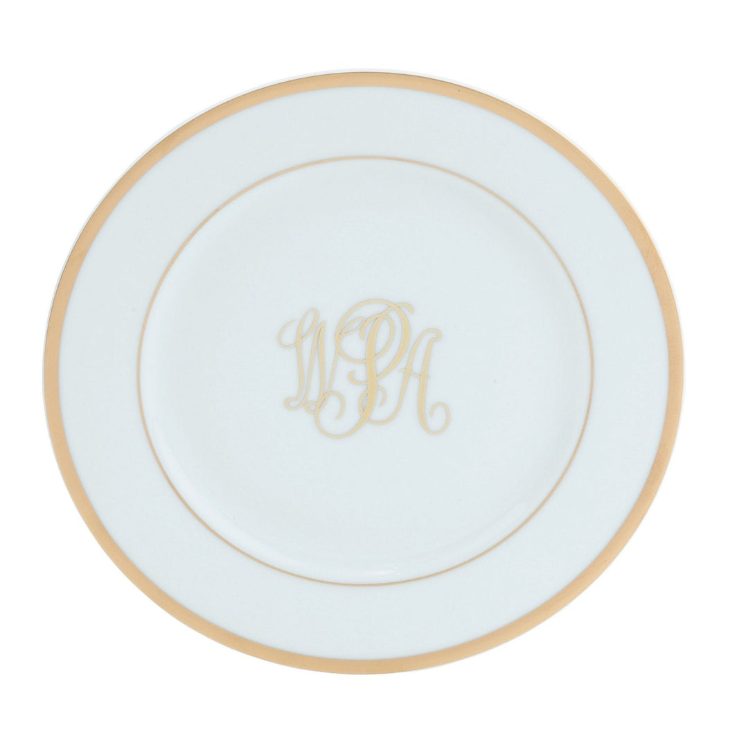 Signature Monogram Gold Ultra-White