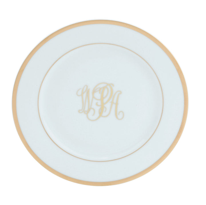 Signature Monogram Gold Ultra-White