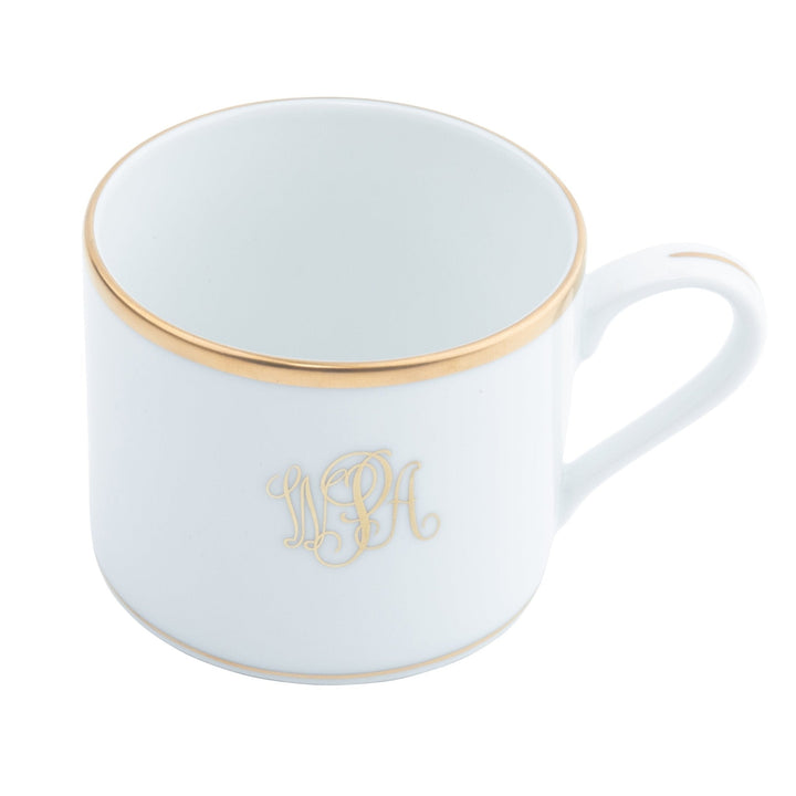 Signature Monogram Gold Ultra-White