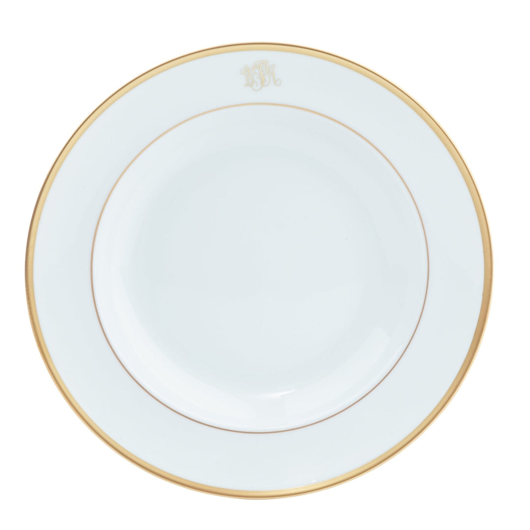Signature Monogram Gold Ultra-White